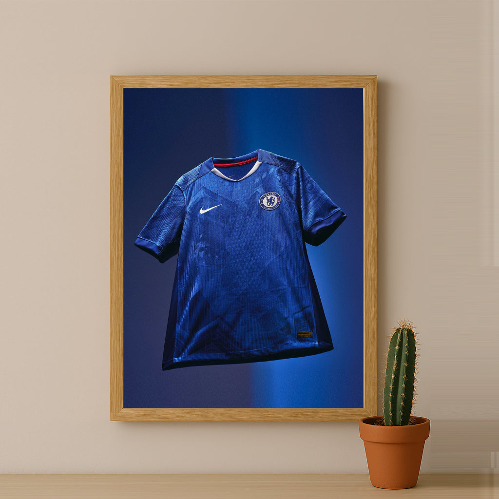 Cadre photo - Maillot Chelsea 25-26