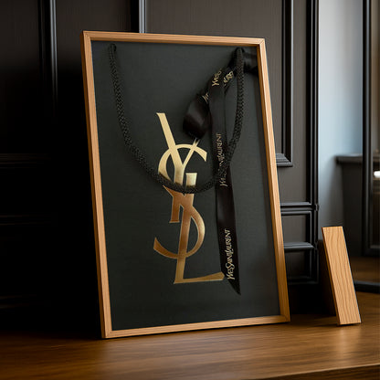 Cadre photo Yves Saint Laurent - Sac Gold