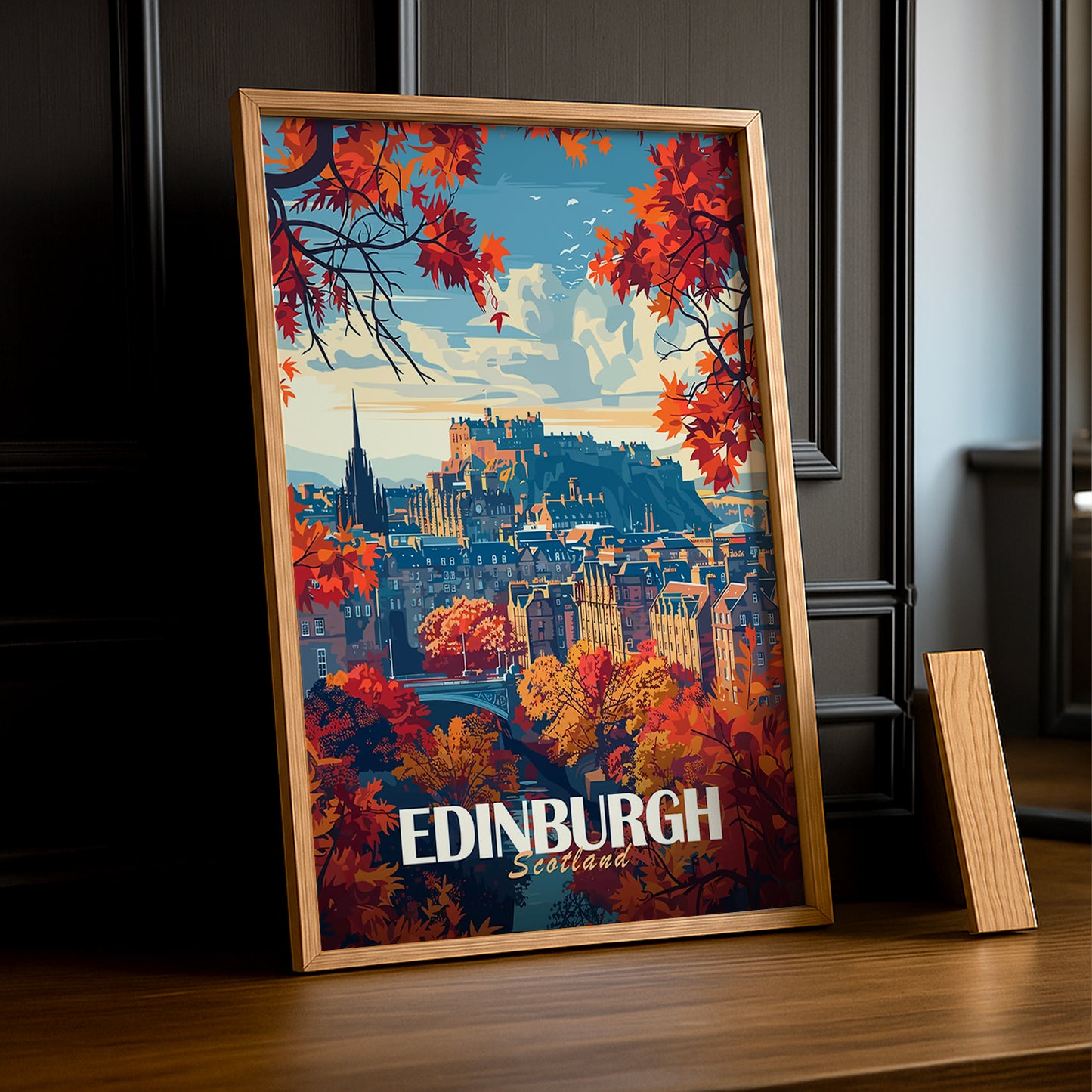 Cadre photo Edinburgh Scotland