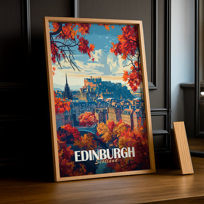 Cadre photo Edinburgh Scotland