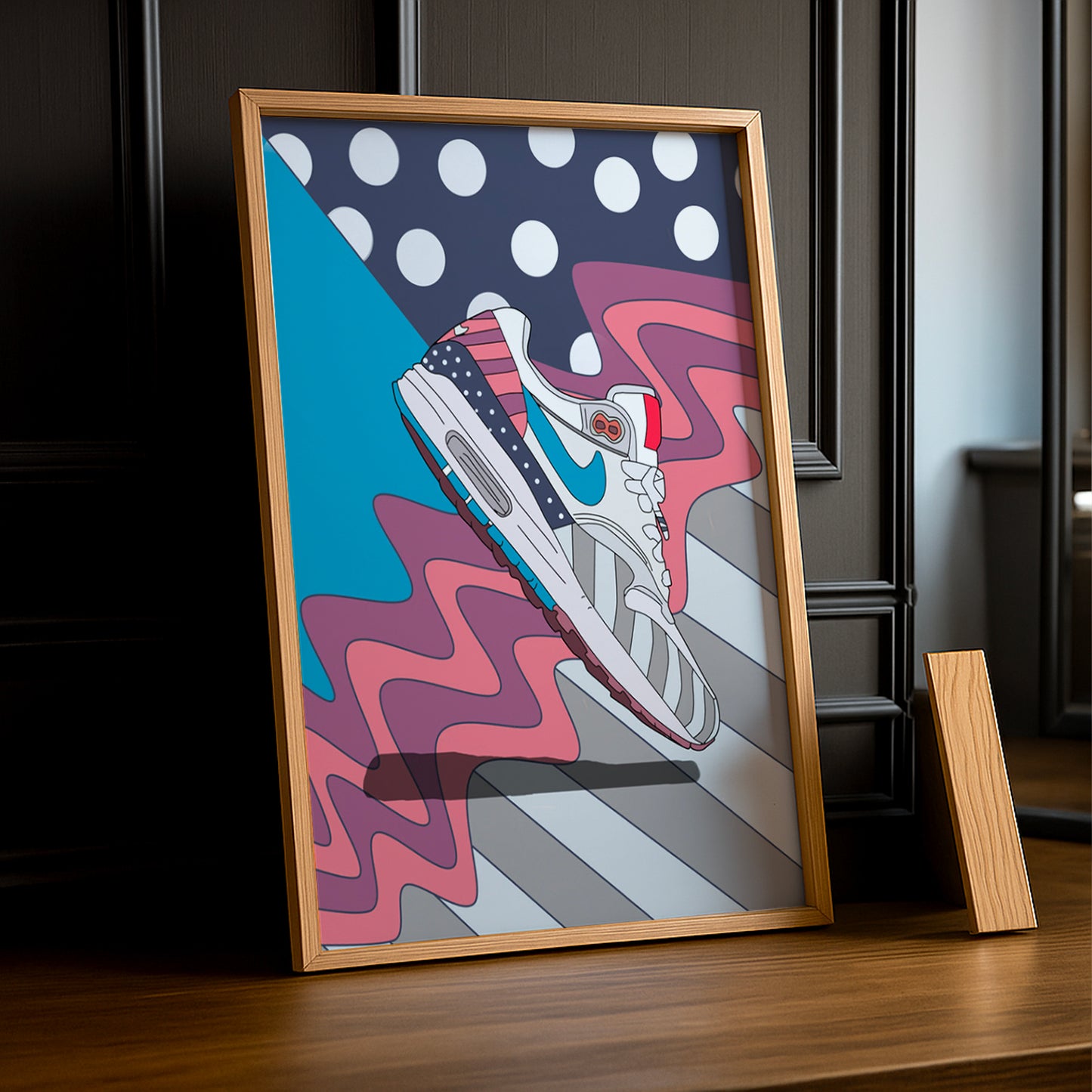 Cadre photo Nike Air Max Illustration