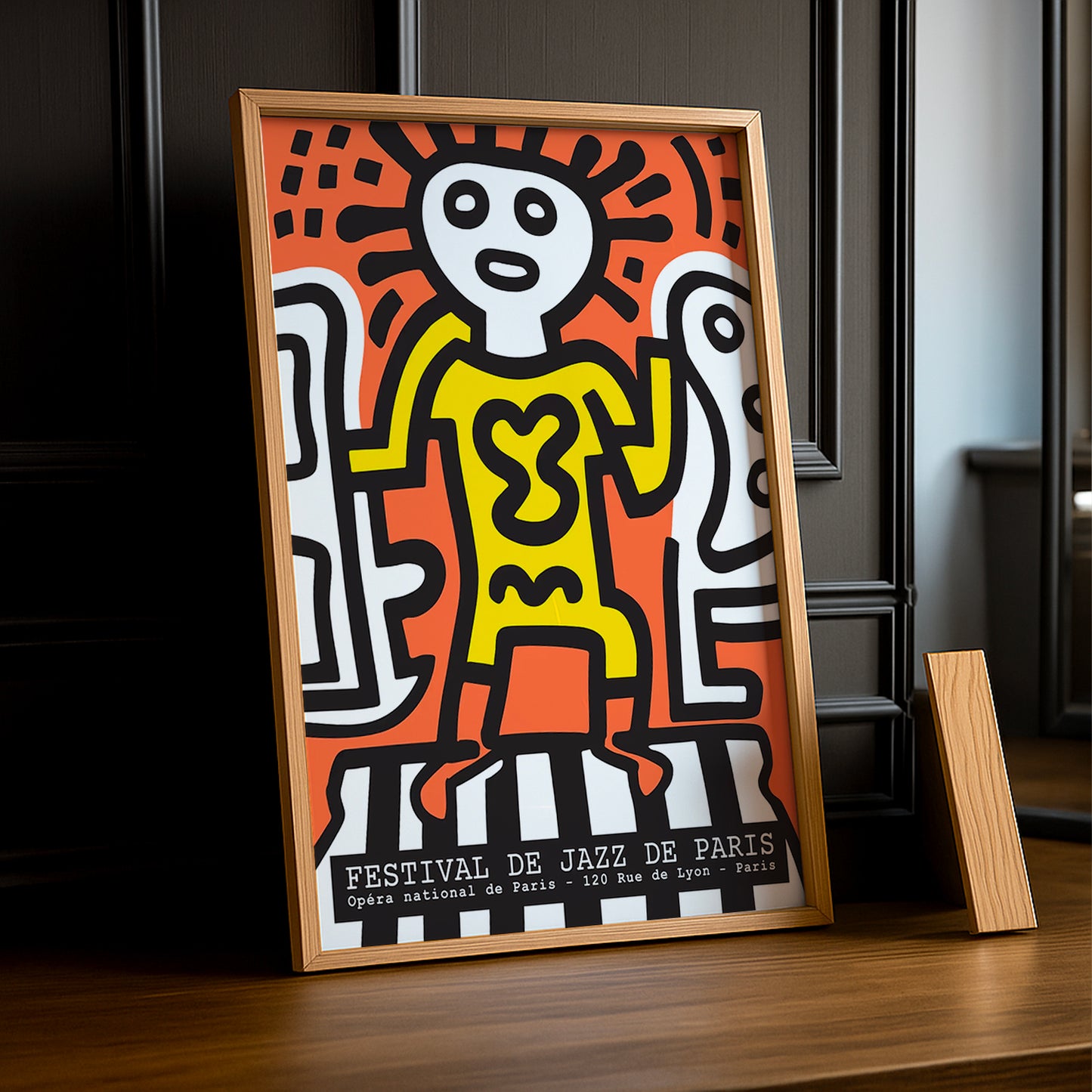 Cadre Photo Keith Haring - Festival de Jazz
