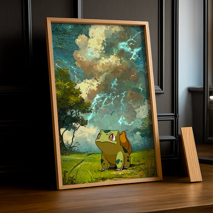 Cadre Photo Pokémon - Bulbizarre Green Atmosphère