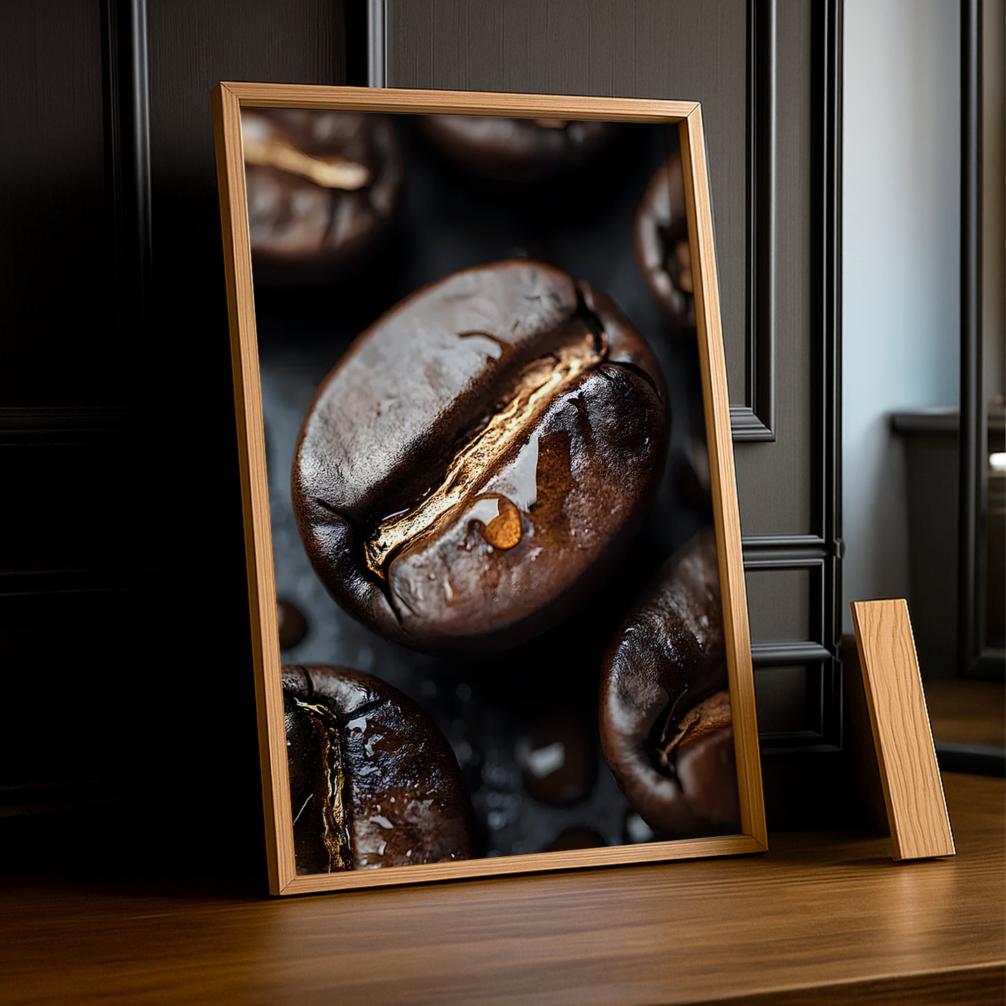 Cadre photo Coffee Lover - Graine de café