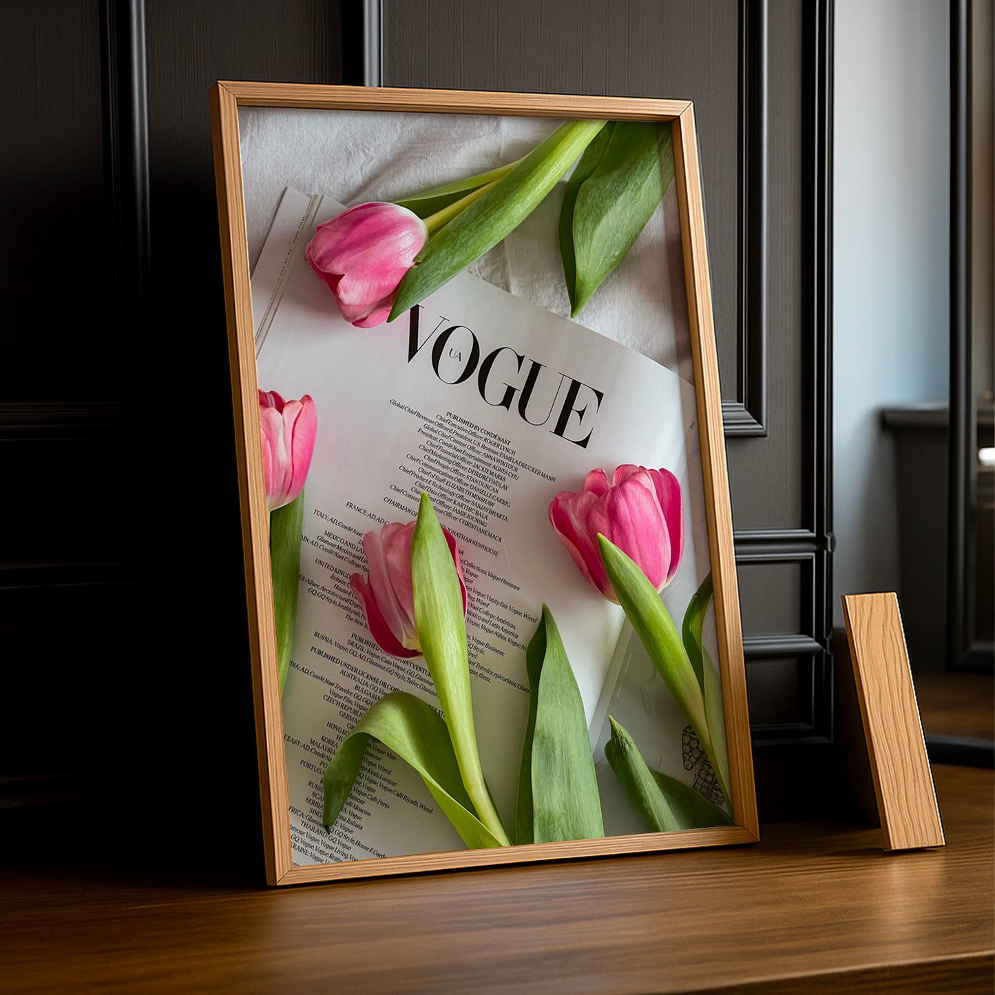 Poster Photo Vogue - Flowers