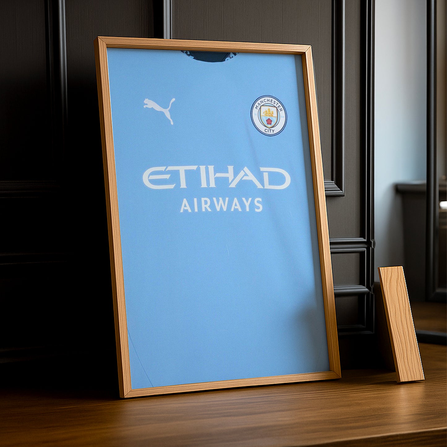 Cadre photo Maillot de Manchester City domicile