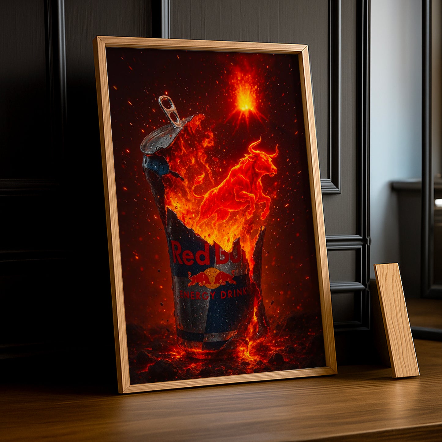 Cadre Photo Redbull - Fire
