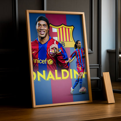 Cadre photo de Ronaldinho