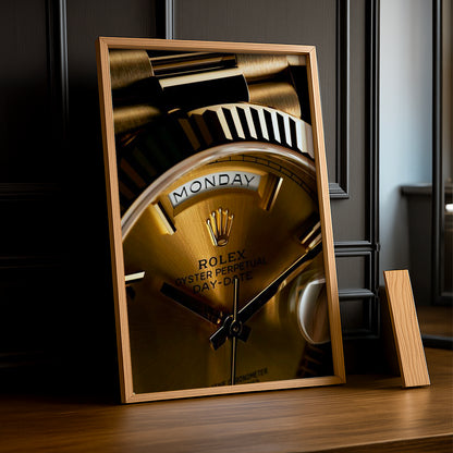 Cadre Photo Rolex - Gold
