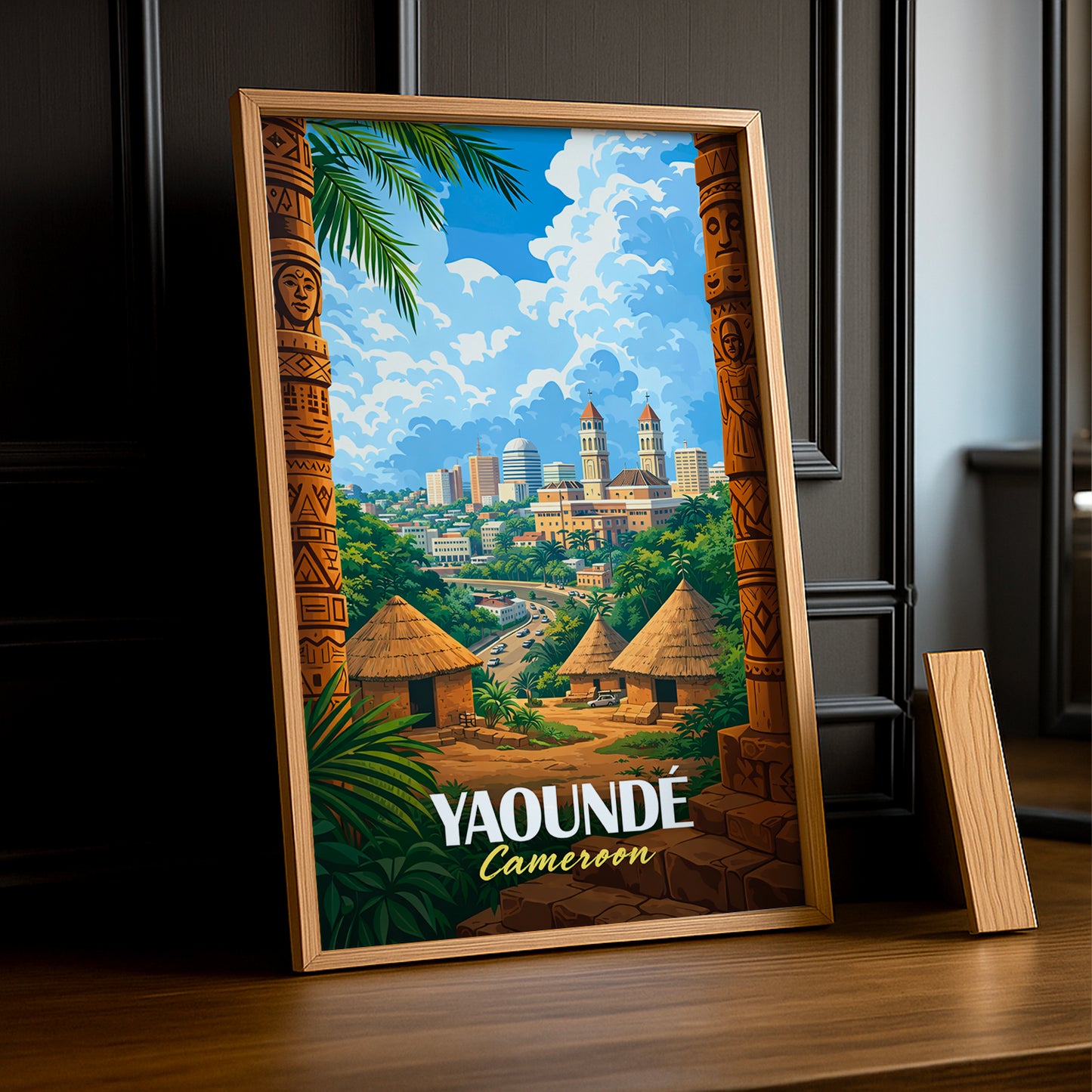 Cadre Photo Afrique - Cameroun Yaoundé