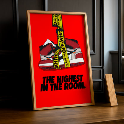 Cadre photo Off-White Highest in the room