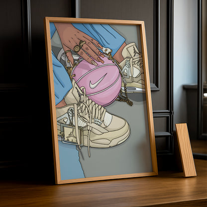 Poster Nike Jordan Basketball