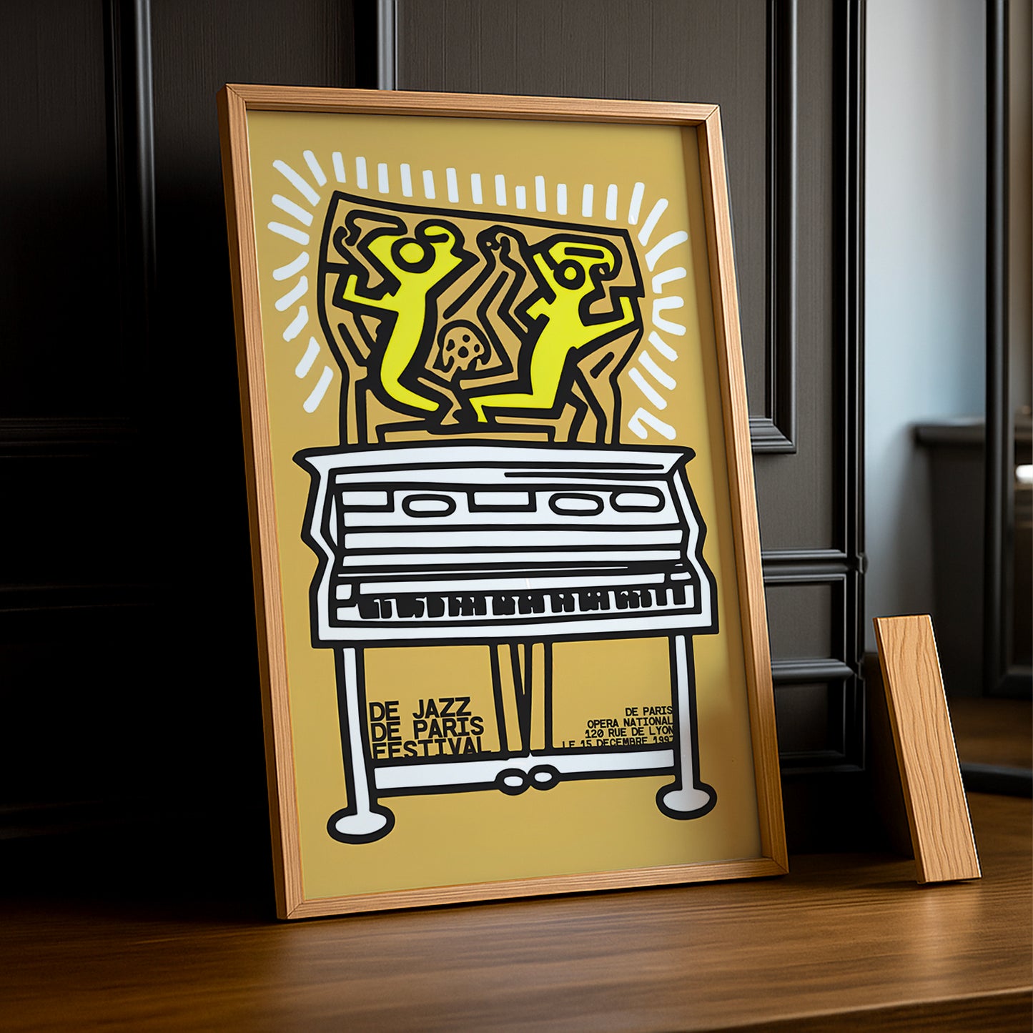 Cadre photo Keith Haring