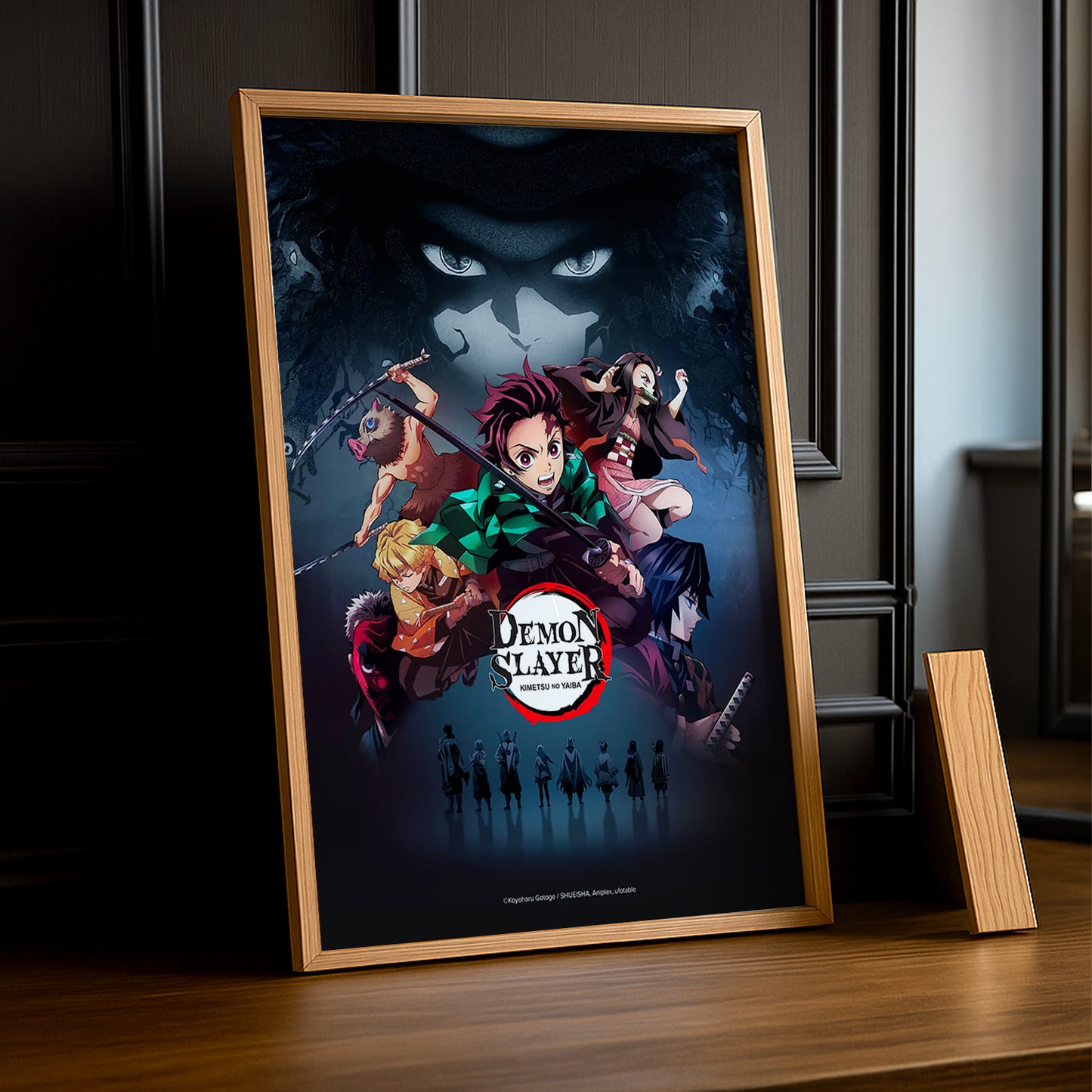 Cadre Photo Demon Slayer - Affiche Officiel