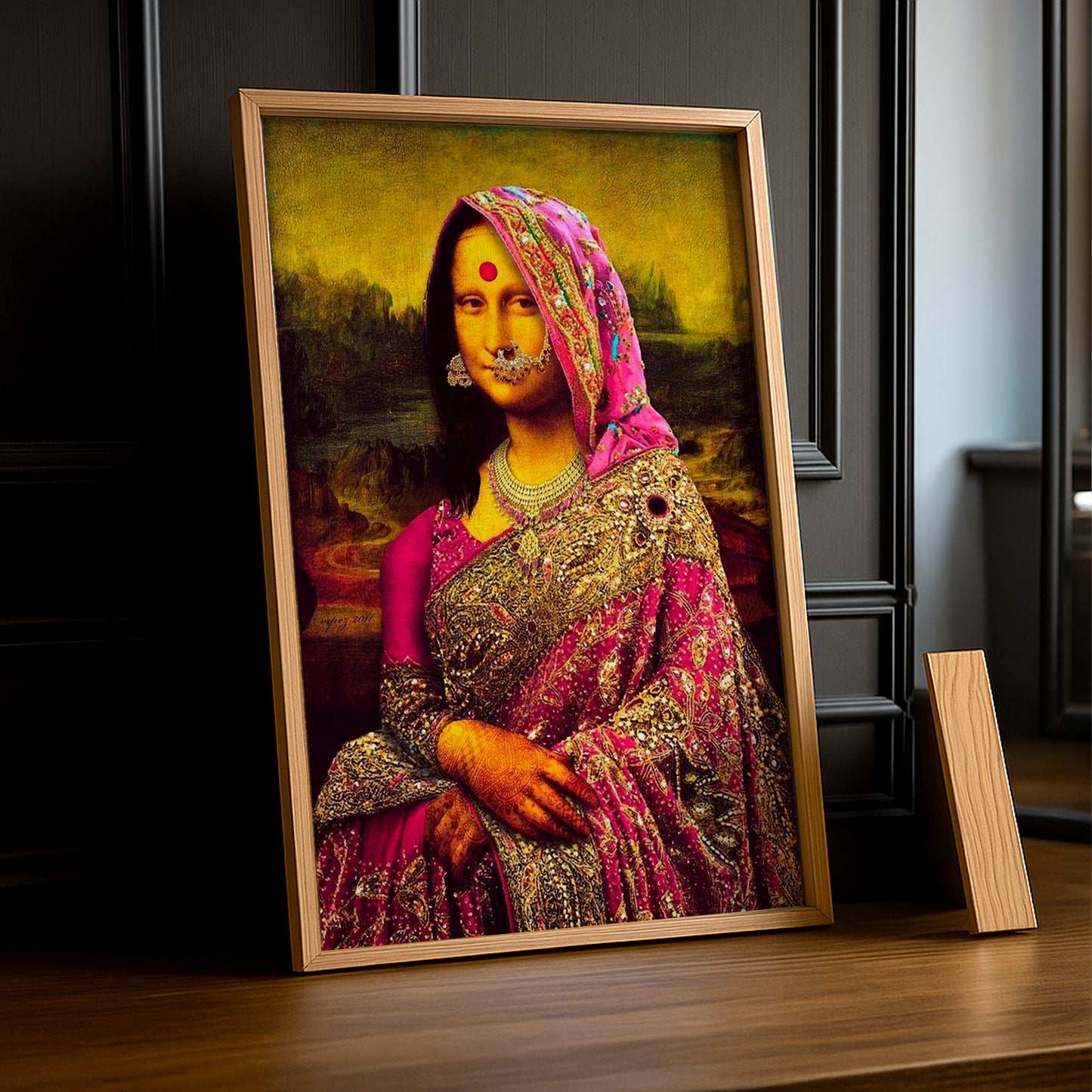 Cadre Photo Mona Lisa - Inde