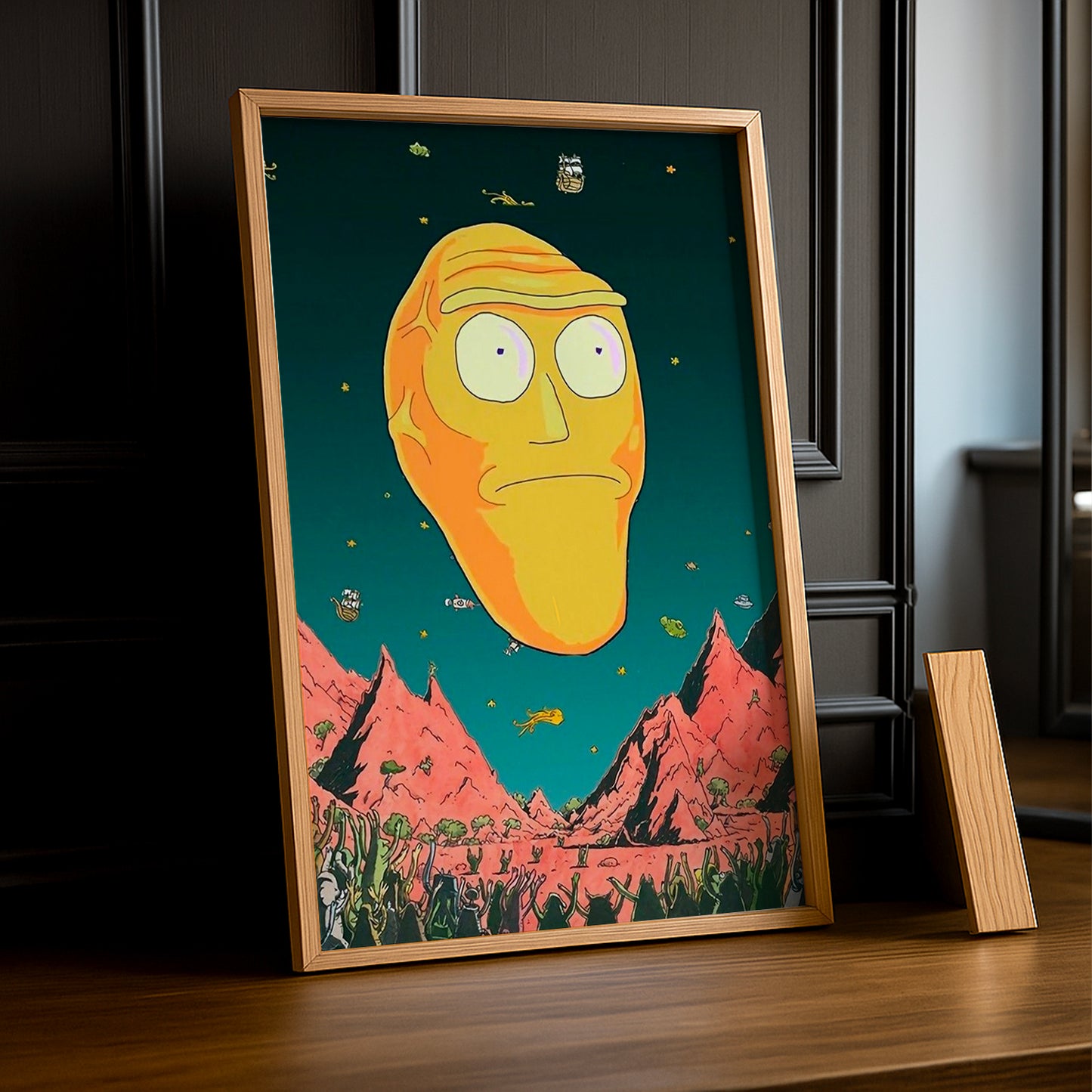 Cadre photo de Rick et Morty