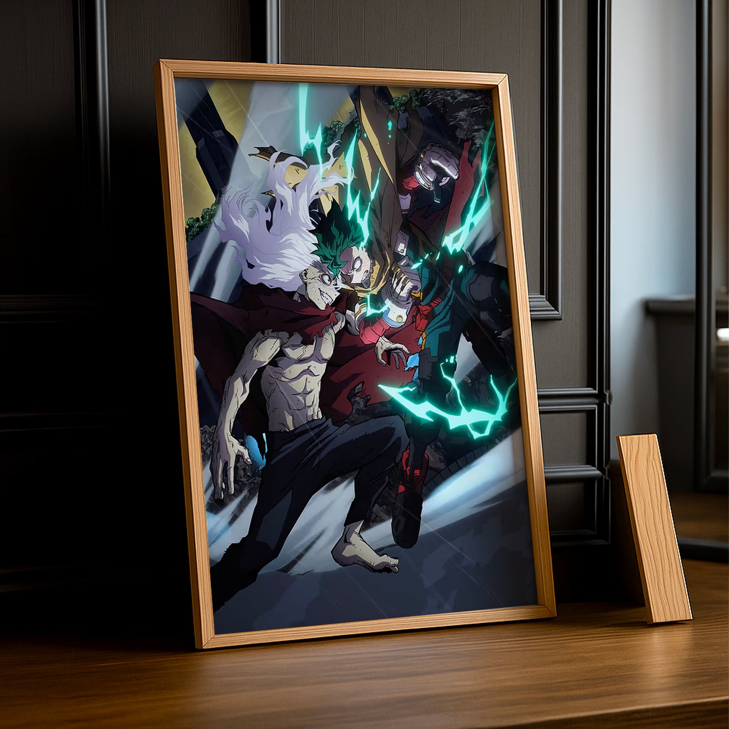 Cadre Photo My Hero Academia - Deku Fighting