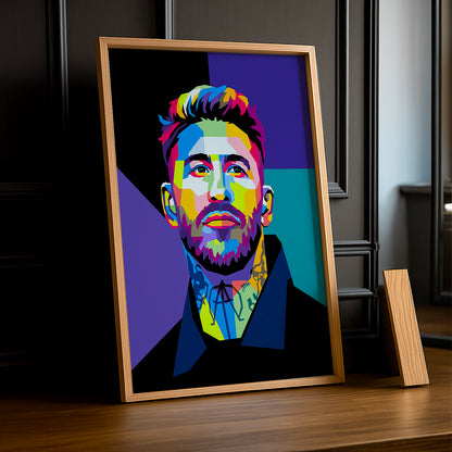 Cadre Photo Footballeur - Sergio Ramos