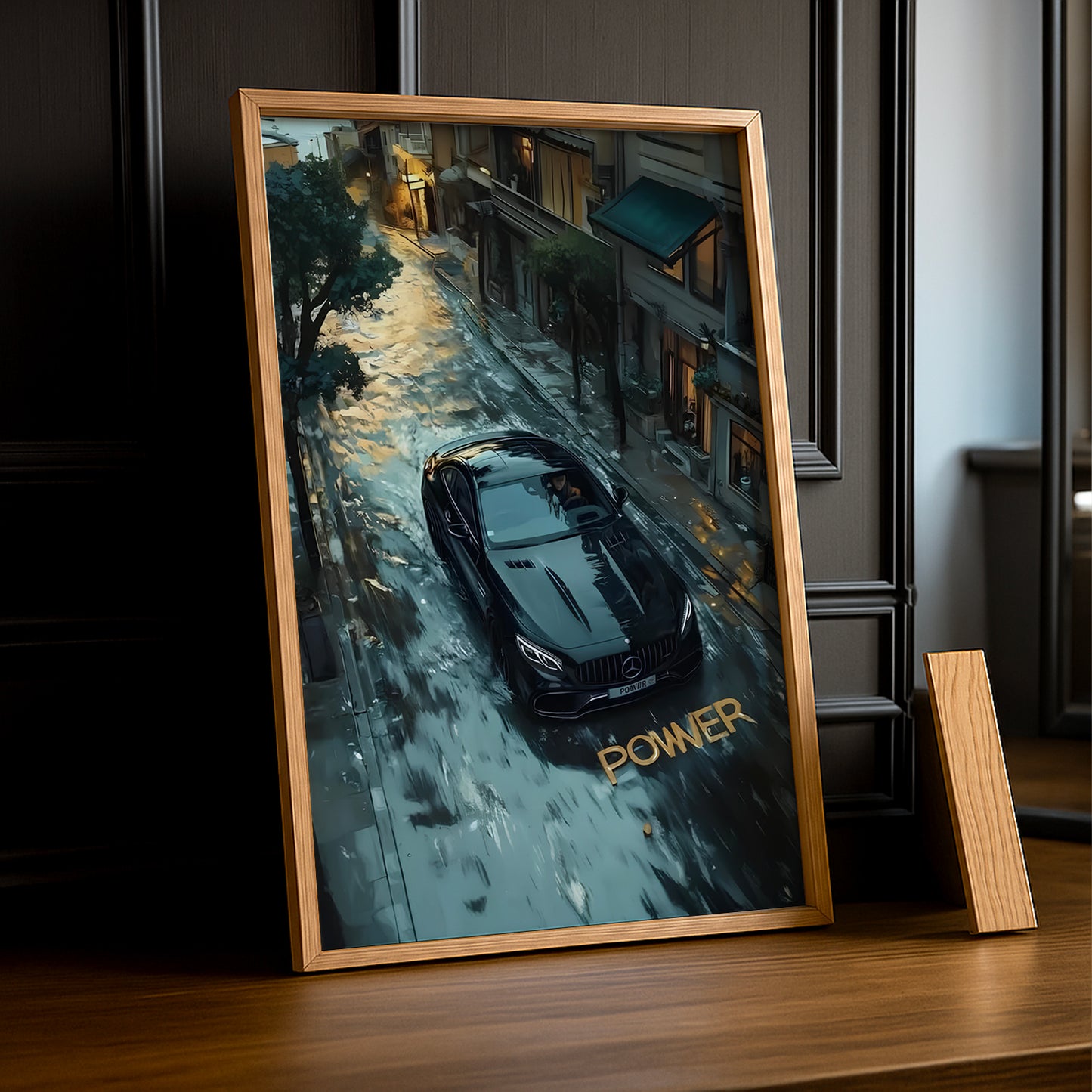 Mercedes AMG GT - Poster