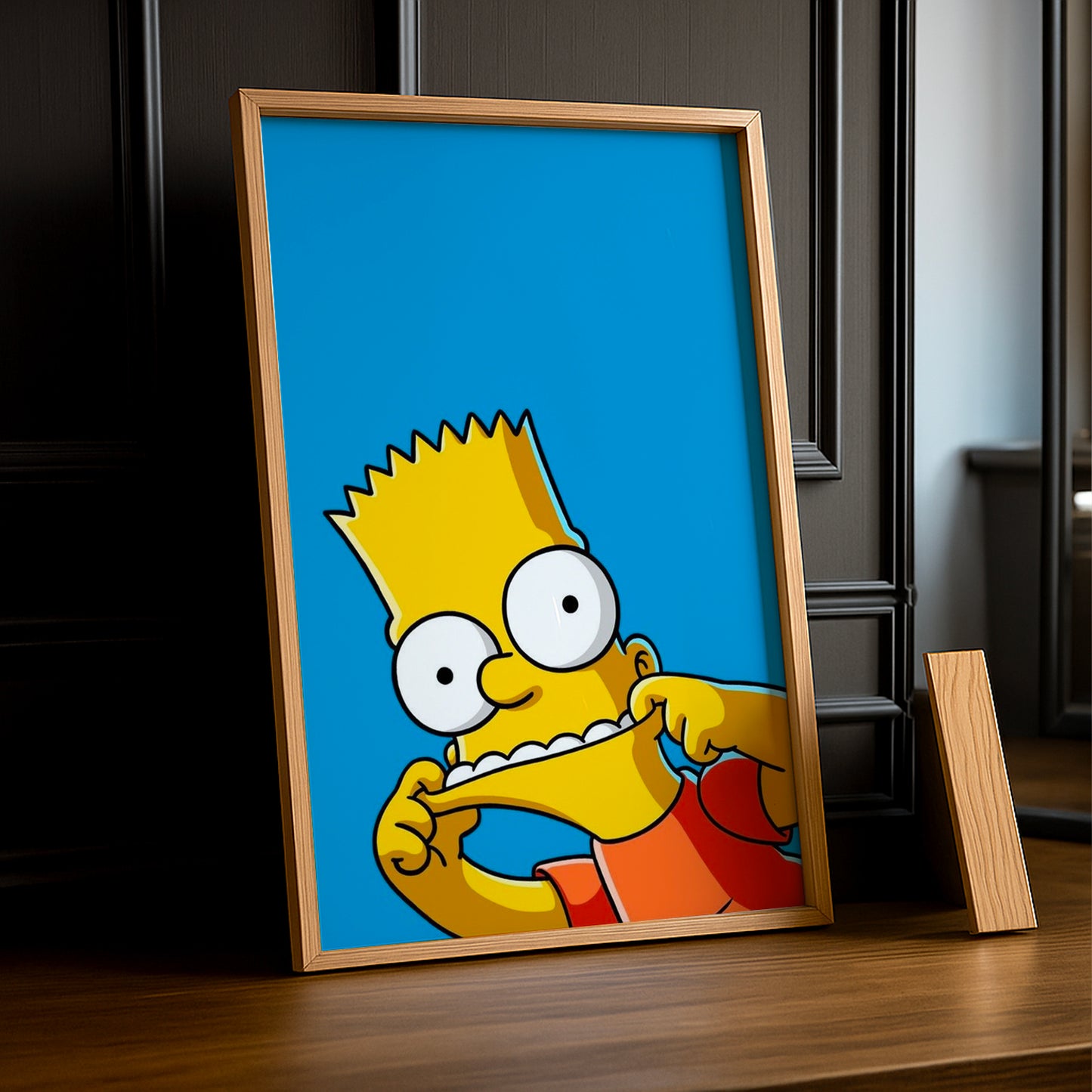 Cadre Photo Les Simpsons - Bart Grimace