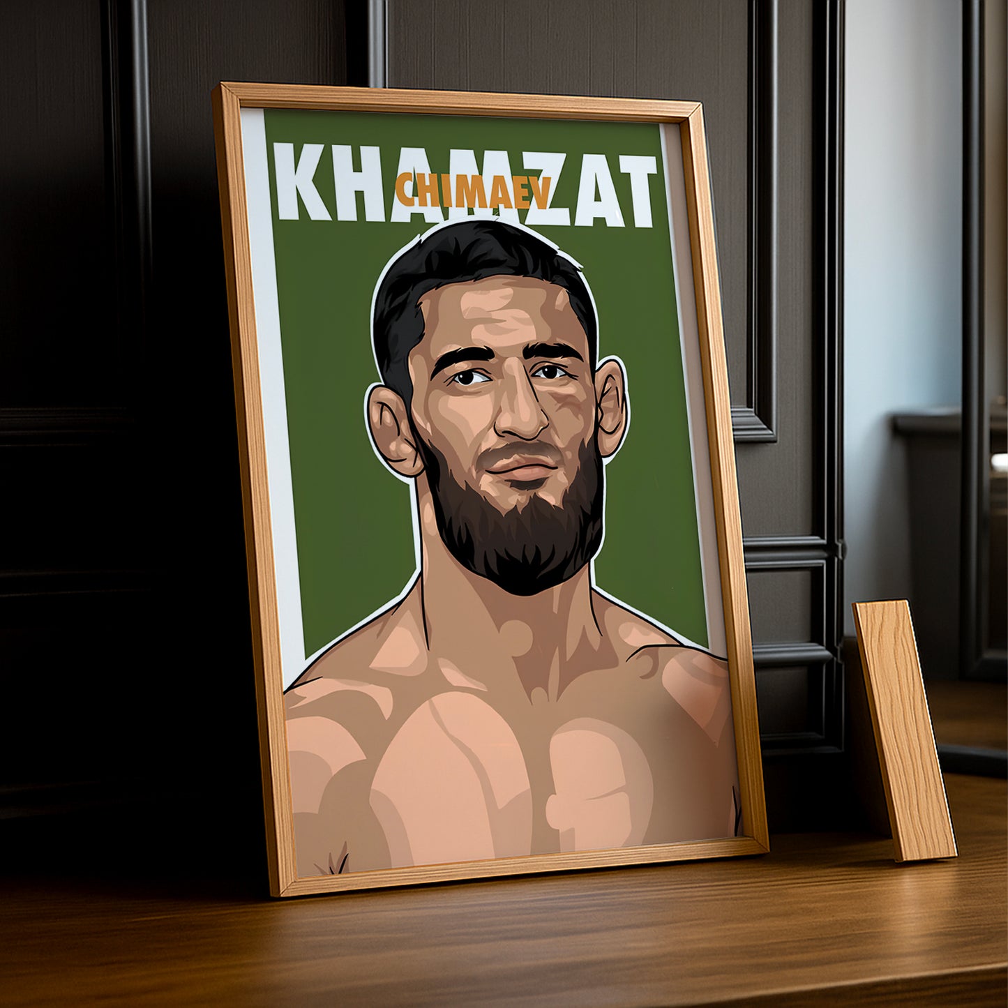 Poster UFC - Khamzat Chimaev Illustration