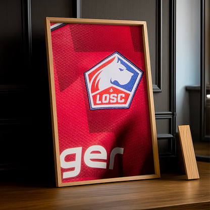 Cadre photo - Maillot Lille OSC 2026