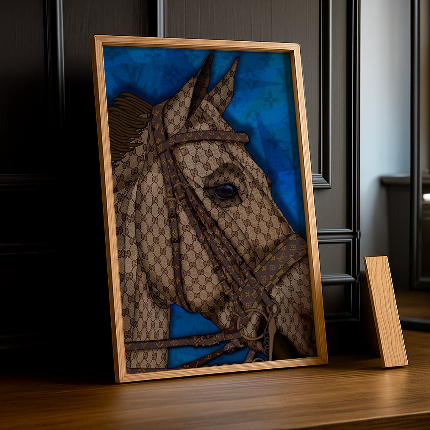 Cadre photo Louis Vuitton x Gucci