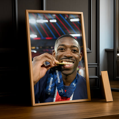 Cadre photo Paris Saint-Germain Ousmane Dembélé