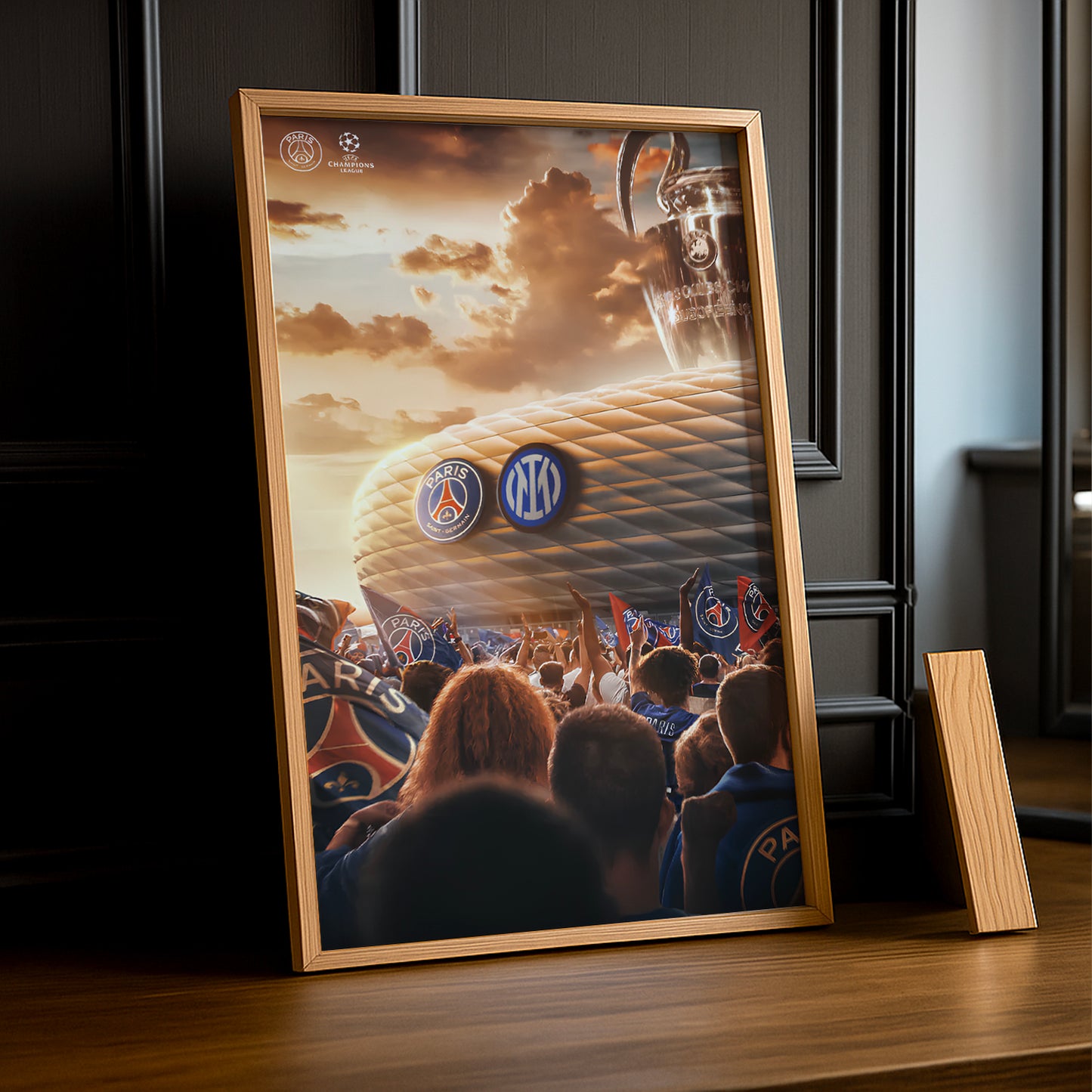 Cadre photo Paris Saint-Germain vs Inter Milan