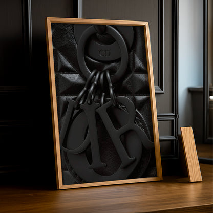 Cadre photo Christian Dior - Full Black
