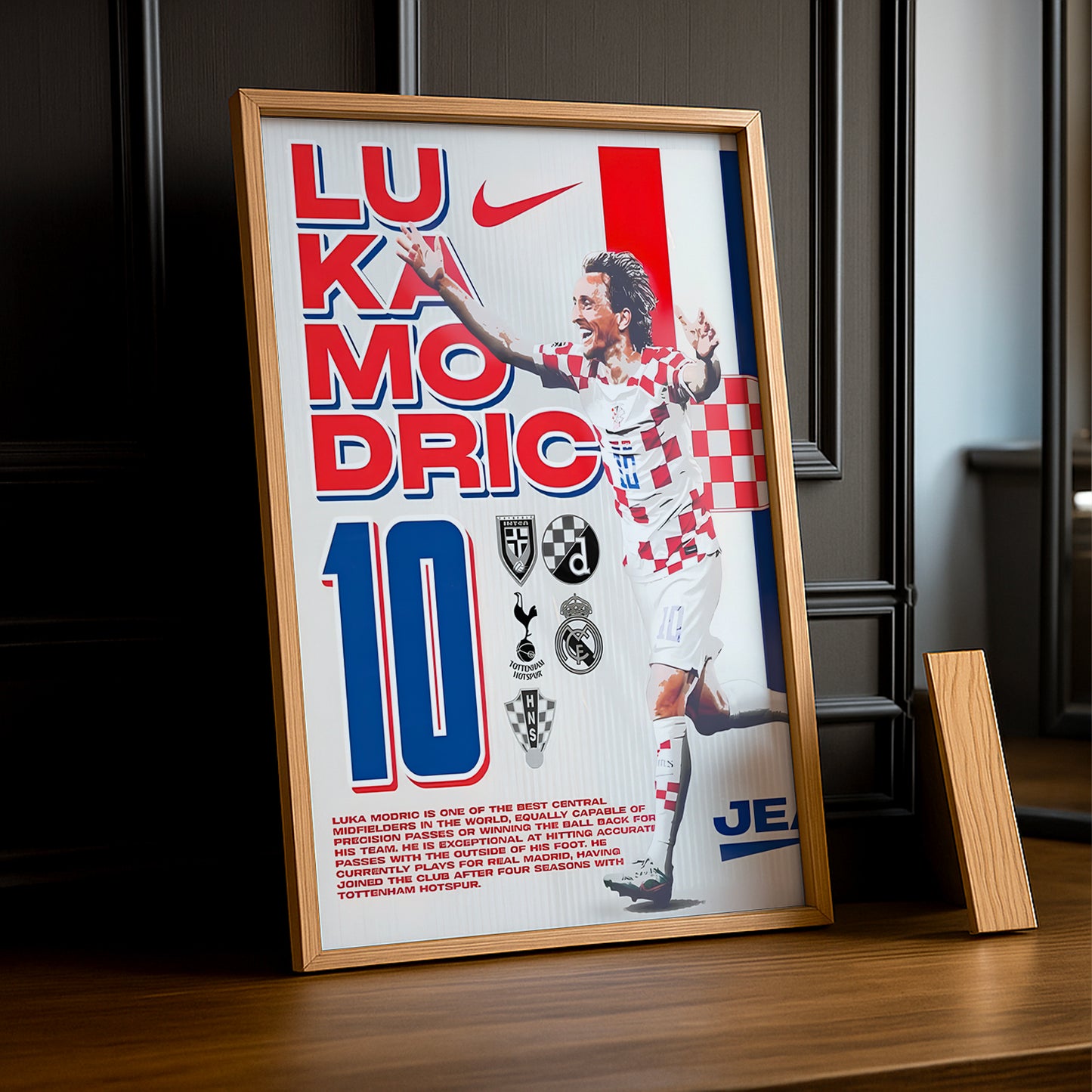 Cadre Photo Footballeur - Modric