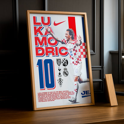 Cadre Photo Footballeur - Modric