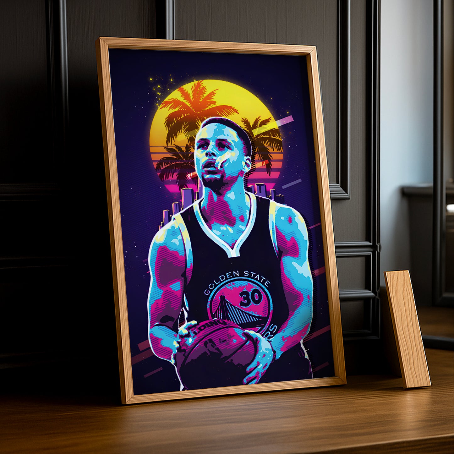 Cadre photo Stephen Curry NBA