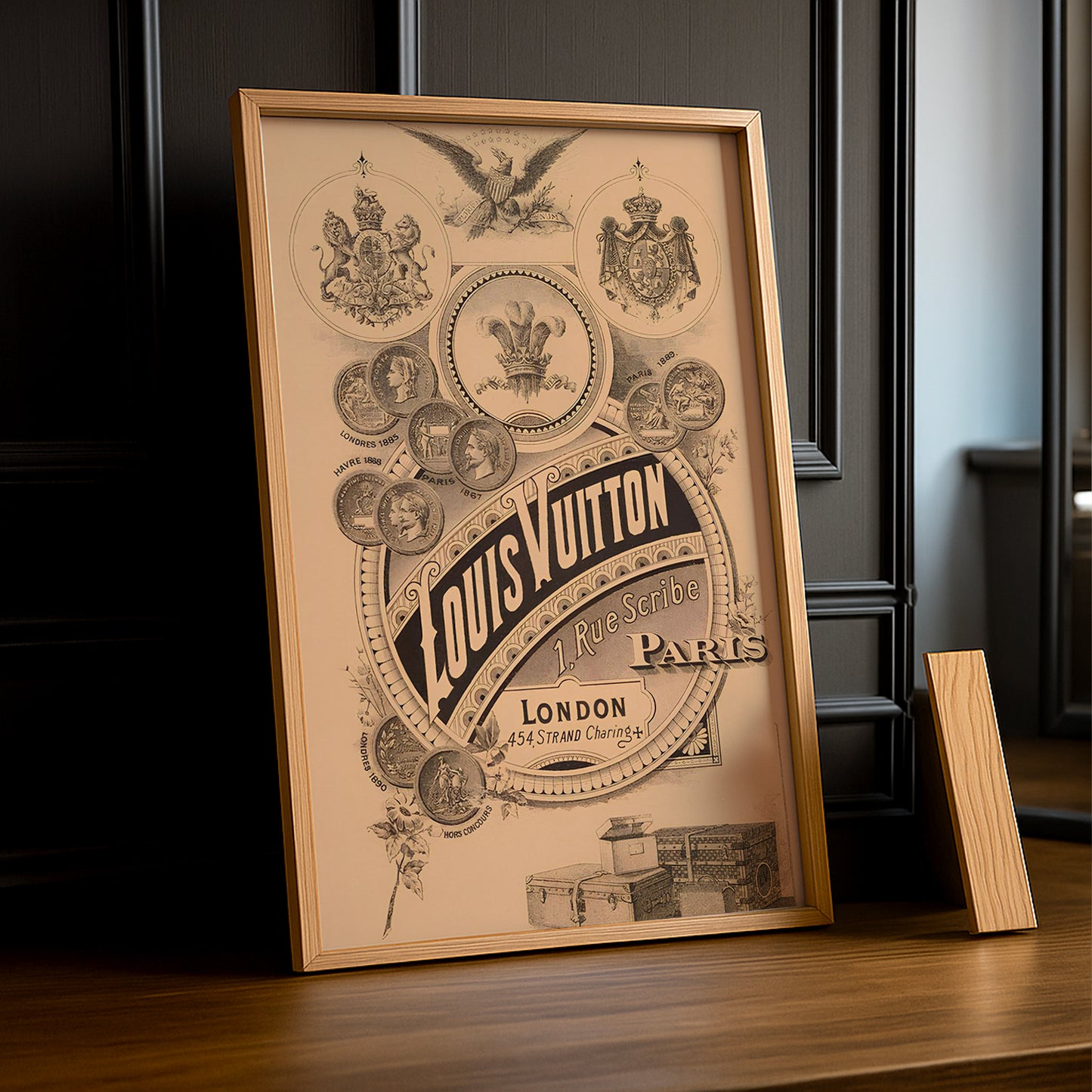 Cadre photo Louis Vuitton - Old