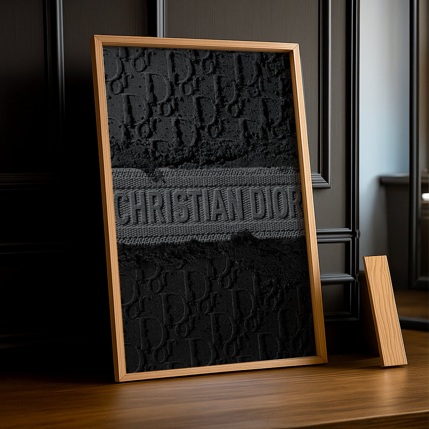 Cadre photo Christian Dior Black