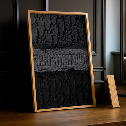 Cadre photo Christian Dior Black