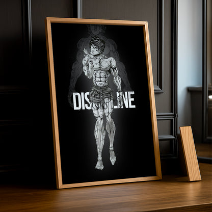 Poster Photo Musculation - Discipline