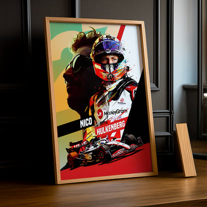 Cadre photo Formule 1 Nico Hulkenberg