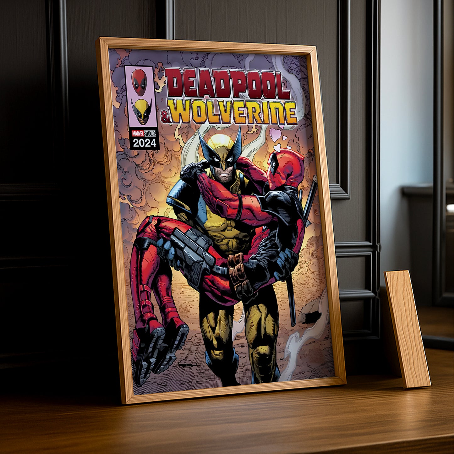Cadre photo Wolverine & Deadpool Marvel