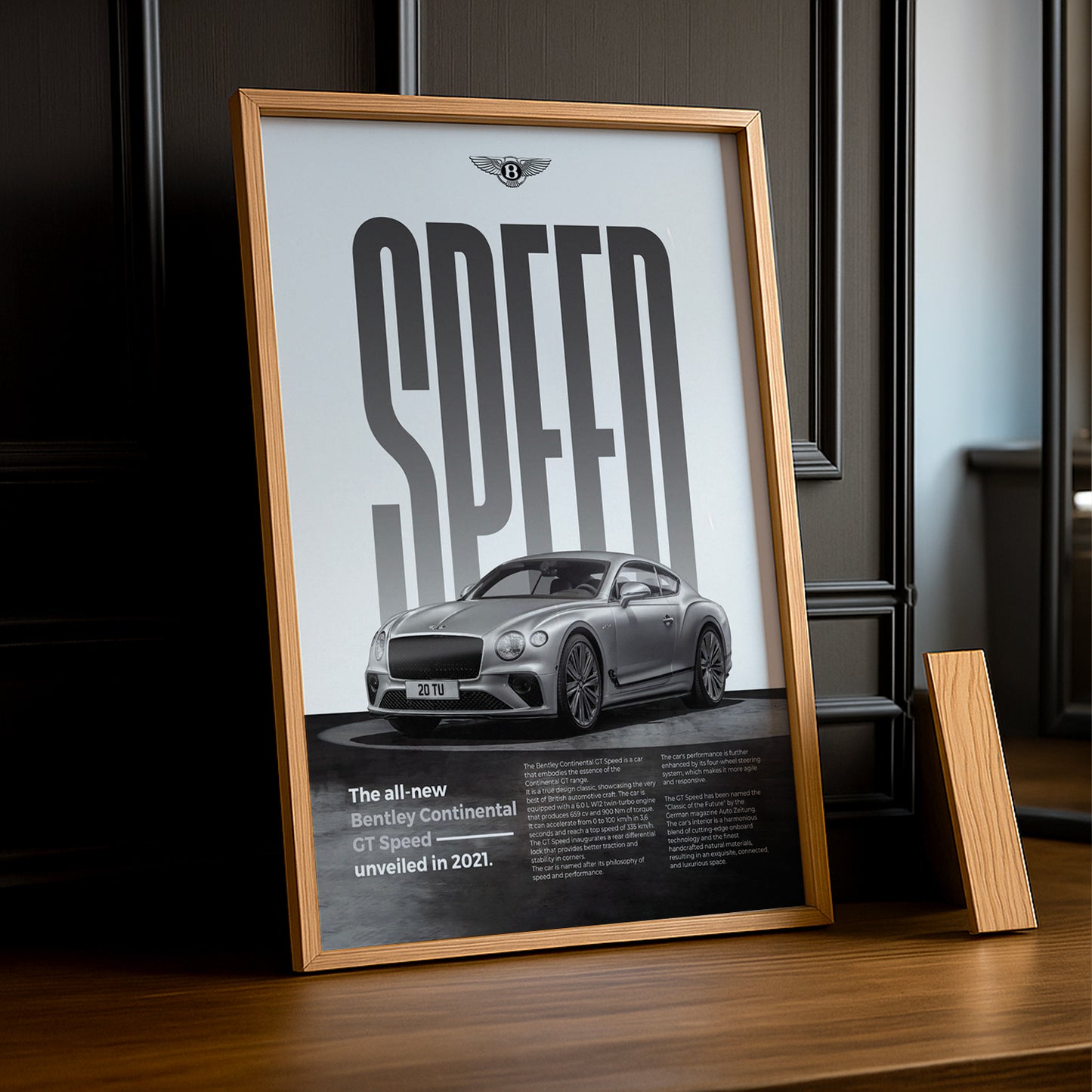 Poster Voitures - Bentley Continental GT Speed