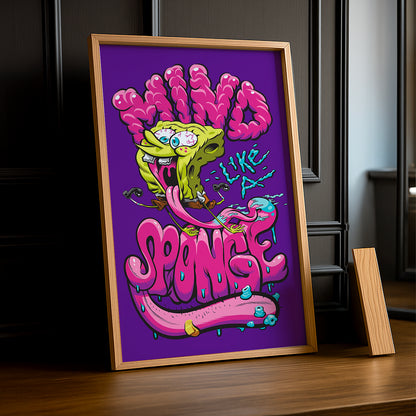 Cadre Photo Bob L'Éponge - Mind like a Sponge