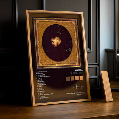 Cadre photo Album - Sincèrement de Hamza