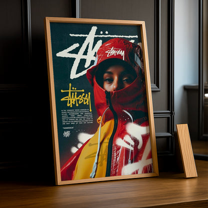 Stüssy Magasine - Poster