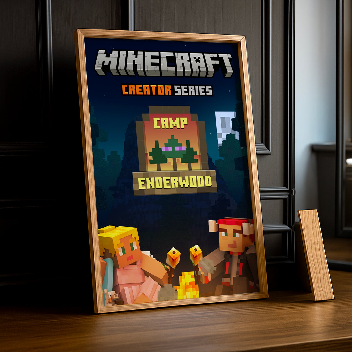 Cadre photo Minecraft - Enderwood