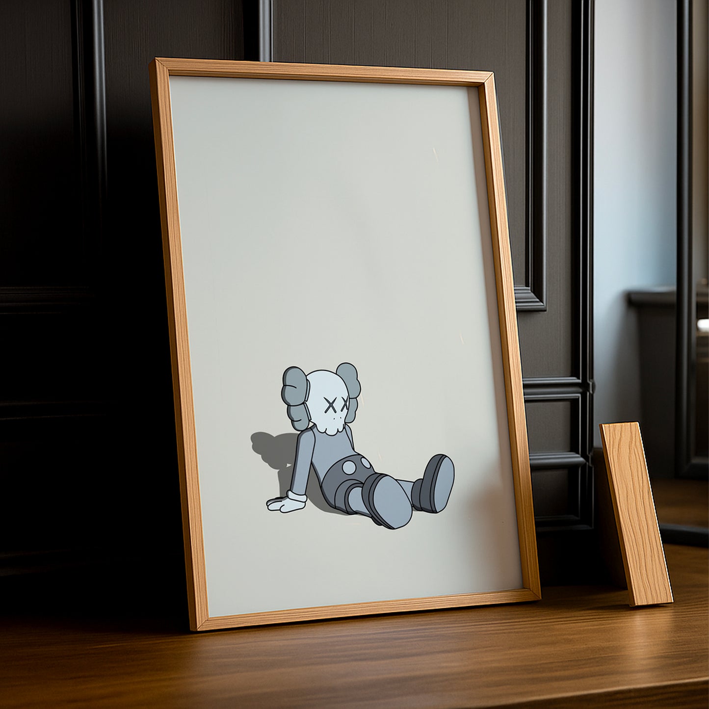 Poster Kaws assis