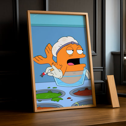 Cadre Photo American Dad - Klaus Gang