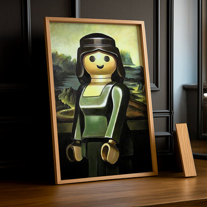 Cadre Photo Mona Lisa - Lego