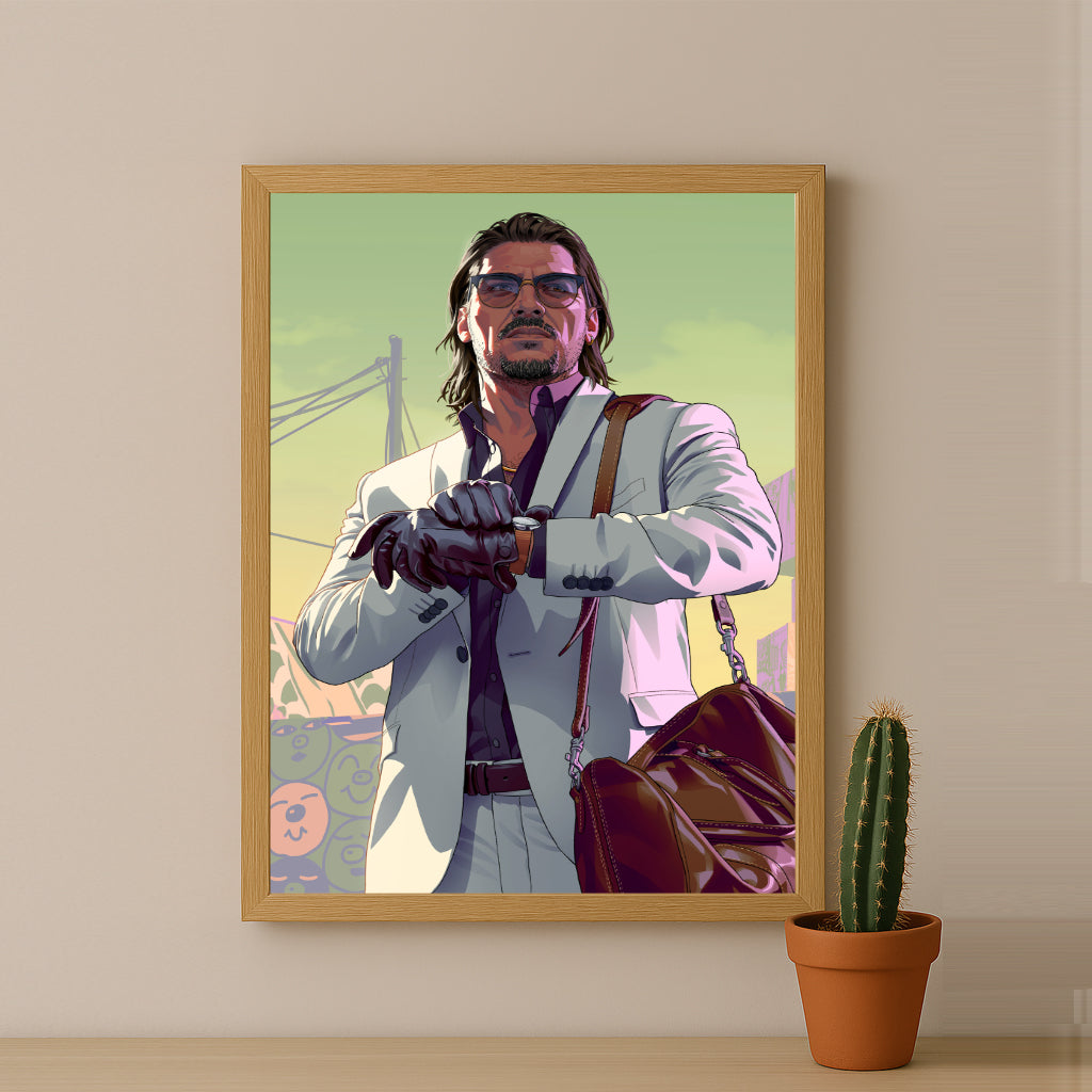Poster Grand Theft Auto VI - Raul Bautista