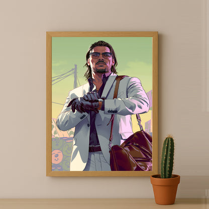 Poster Grand Theft Auto VI - Raul Bautista