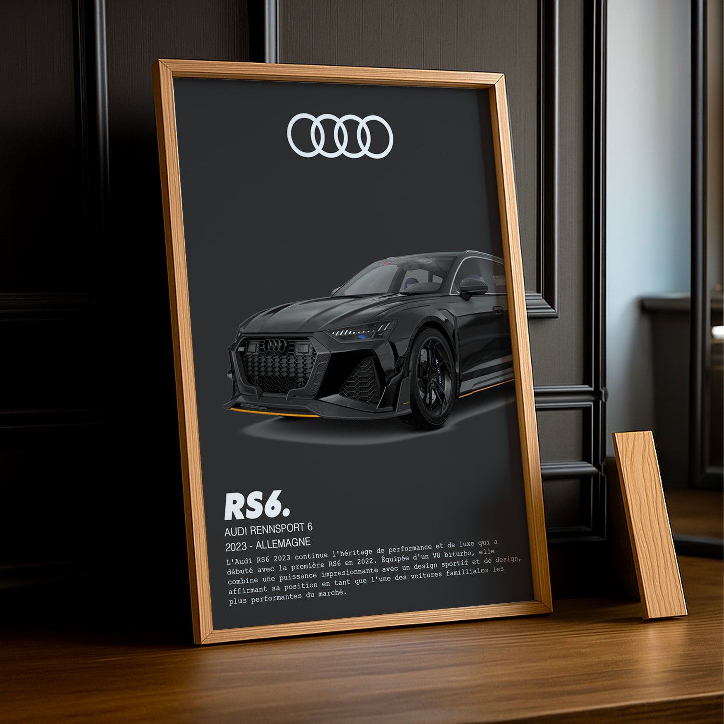 Cadre photo Audi RS6